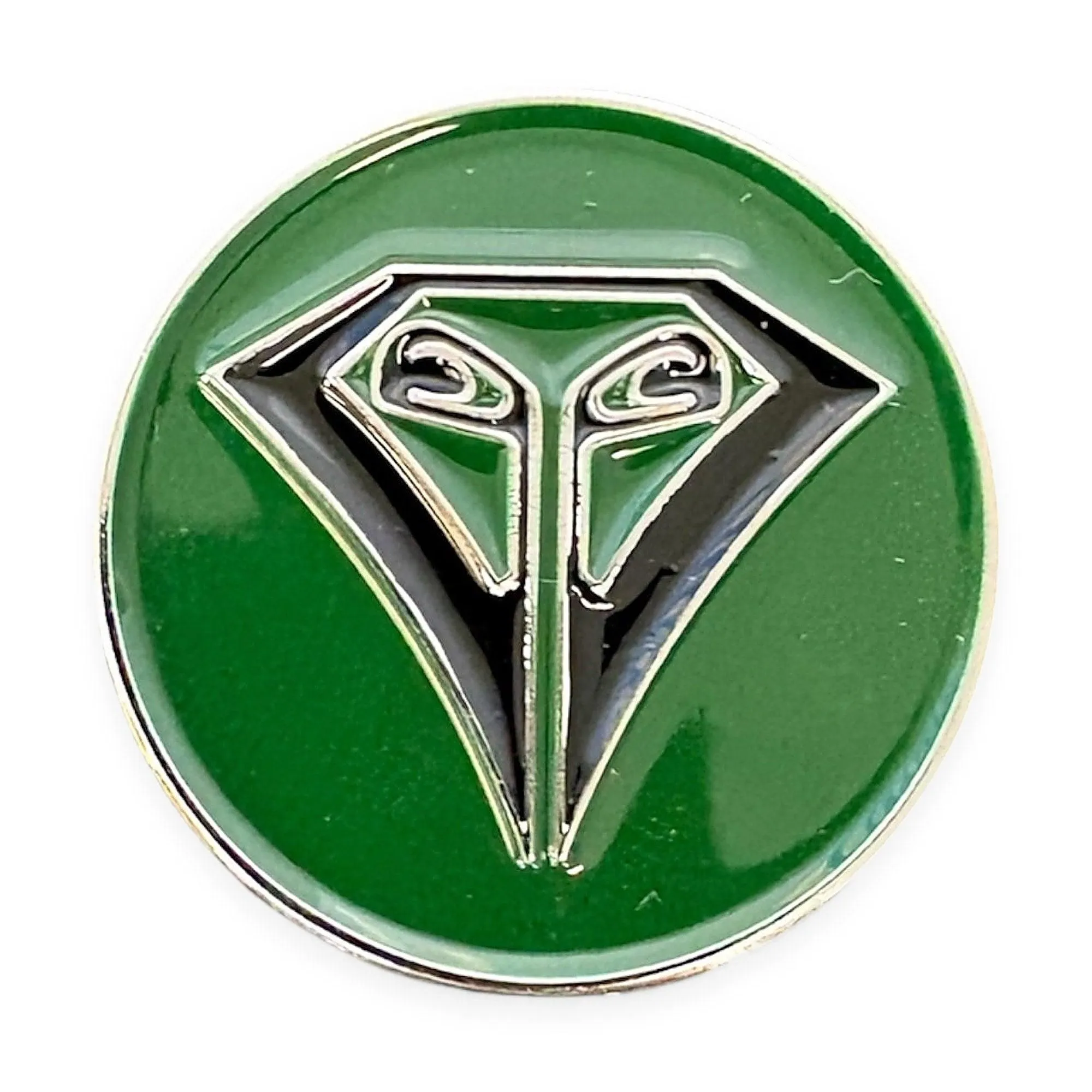 Green and Black Ball Marker