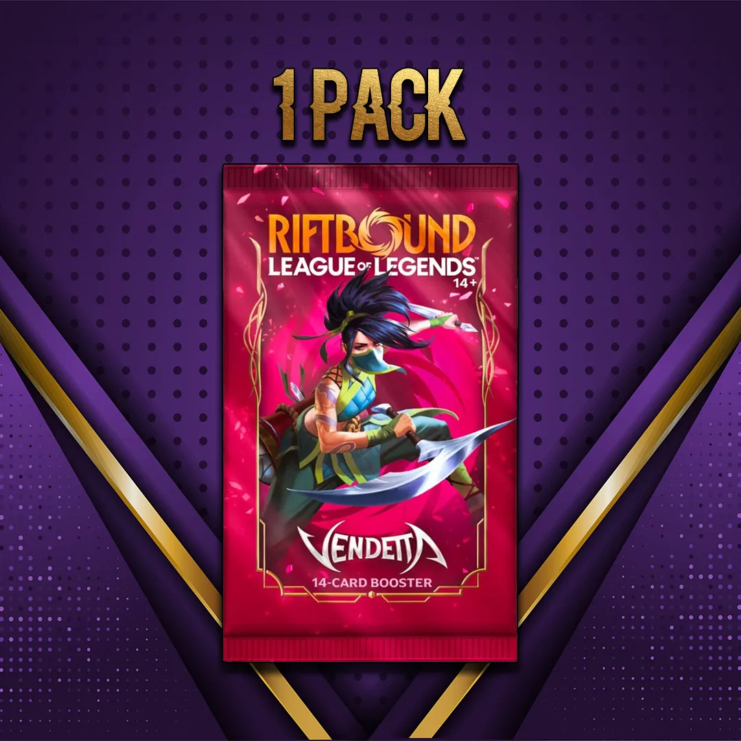 League of Legends Riftbound: Vendetta Booster Pack