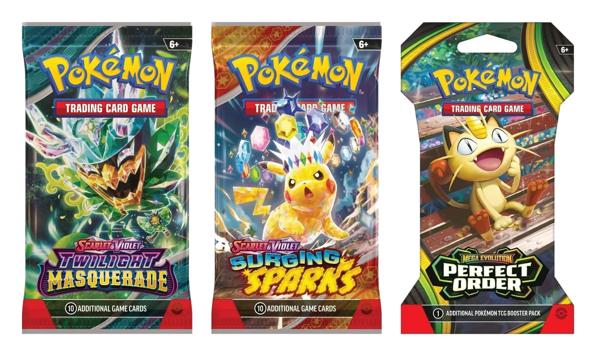 Triple Sampler: Twilight + Surging + Perfect Order (Sleeved)