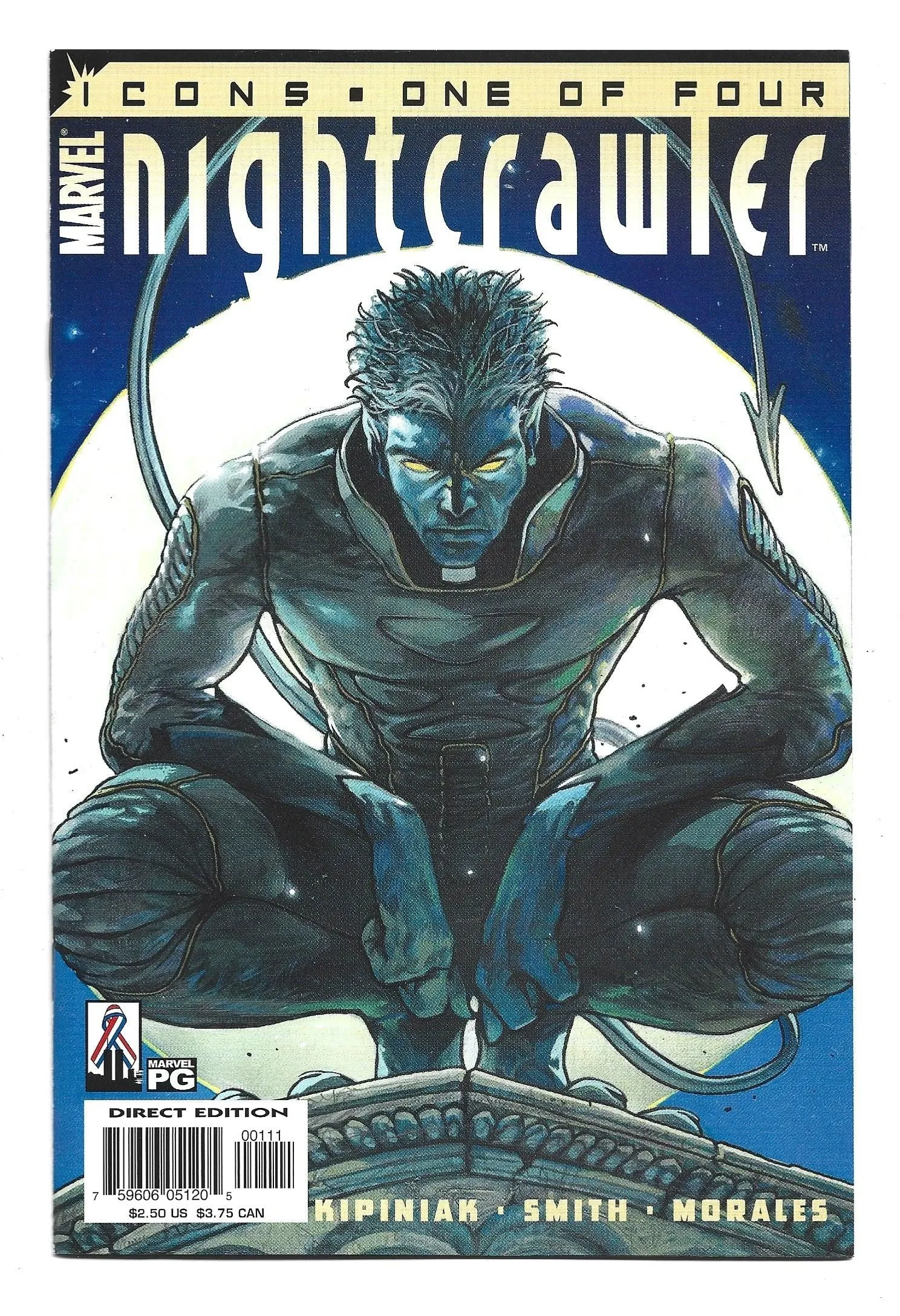 Nightcrawler #1 of 4 Marvel Icons