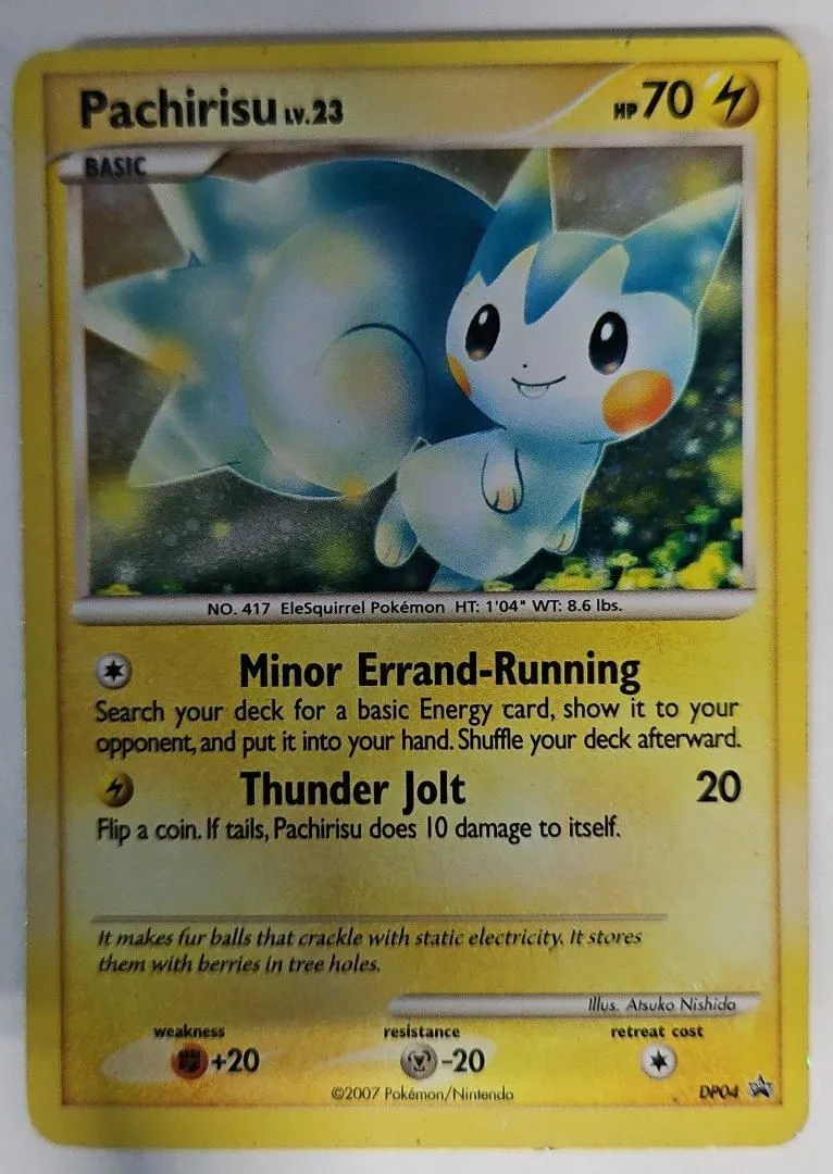 Pachirisu - DP Black Star Promos DP04 - pokemon - Promo