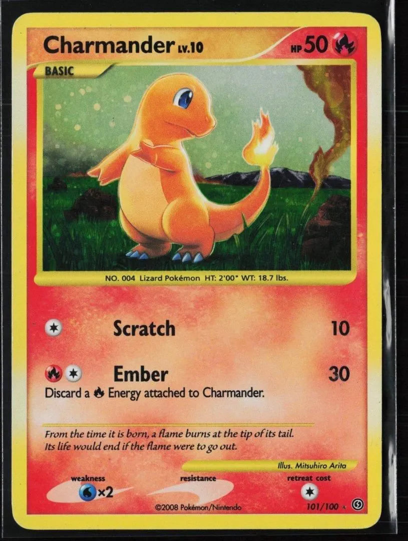 Charmander - Stormfront 101/100 - Pokemon - Secret Rare Holo