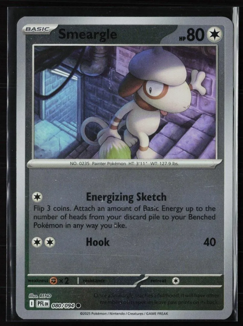 Smeargle - ME02: Phantasmal Flames 080/094 - Pokemon - Common Reverse Holo