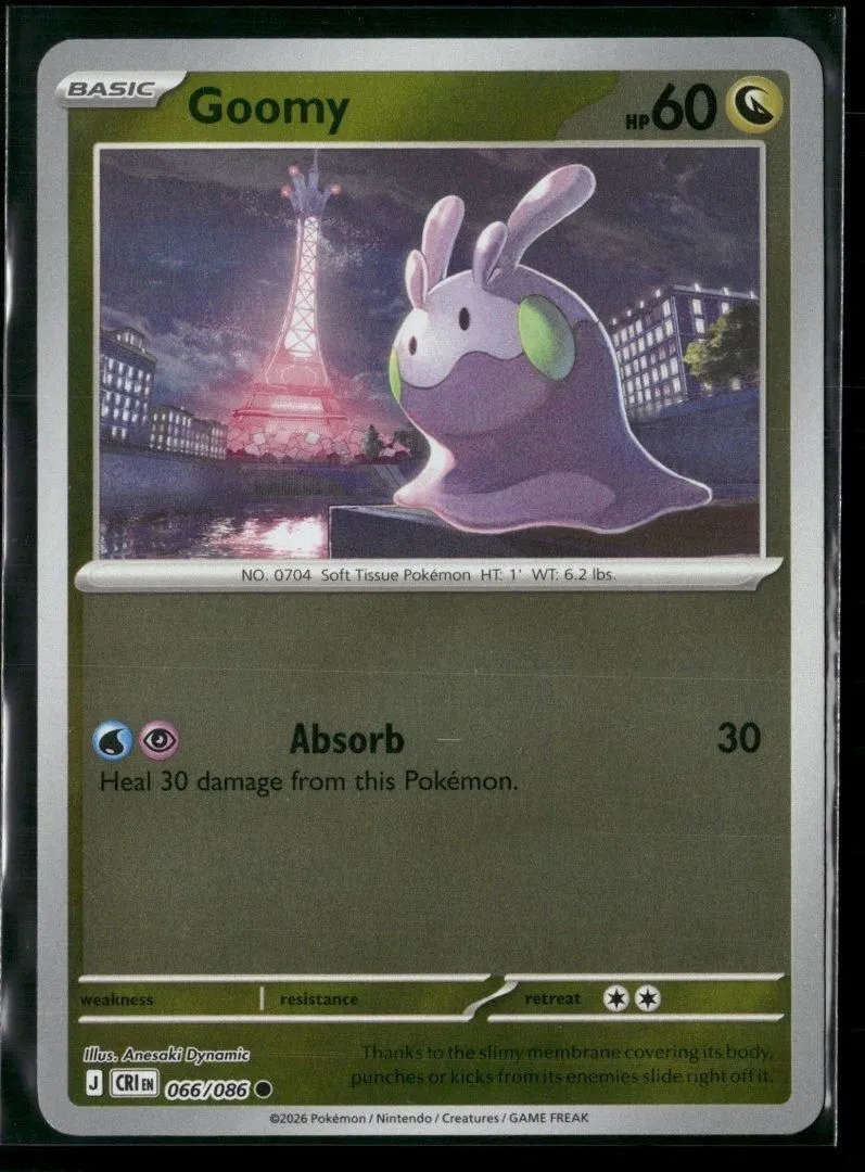 Goomy - ME04: Chaos Rising 066 - Pokemon TCG - Common Reverse Holo