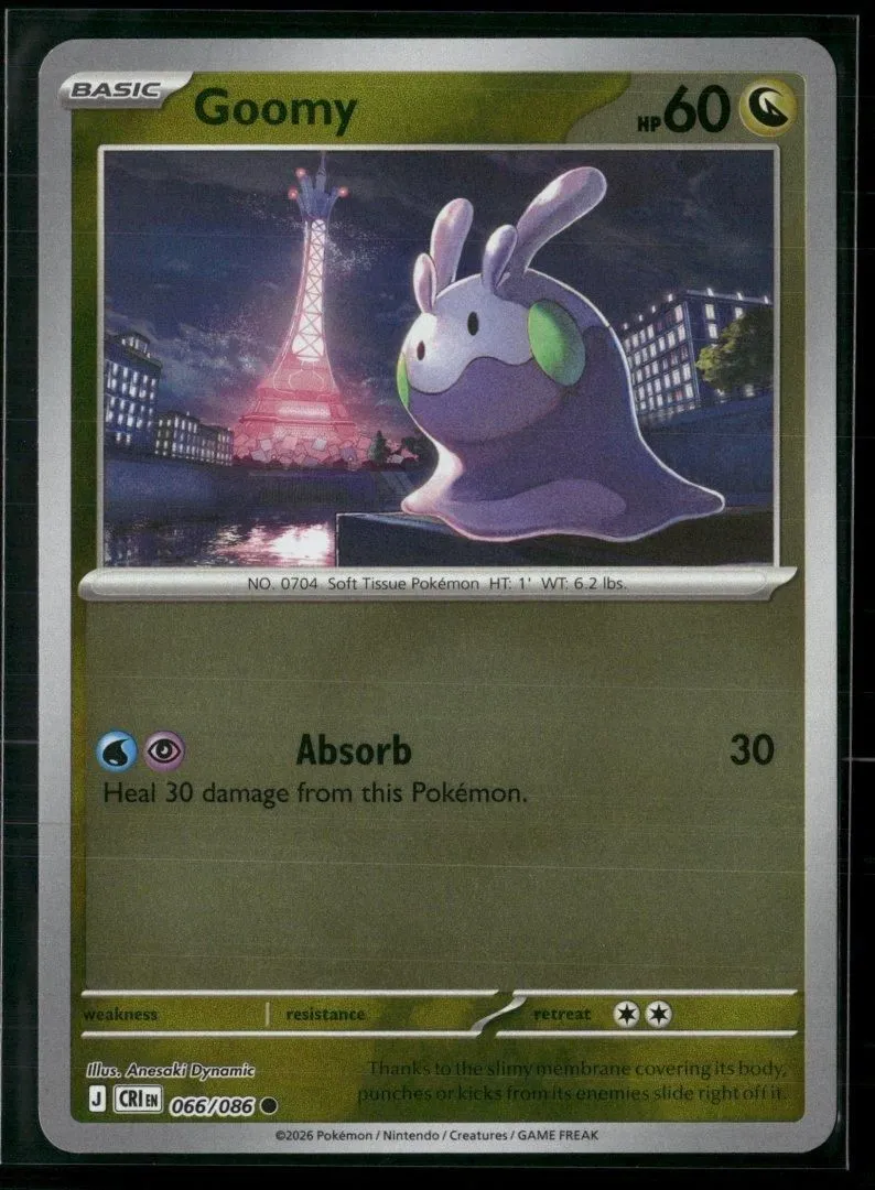 Goomy - ME04: Chaos Rising 066 - pokemon - Common Reverse Holo