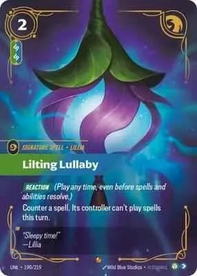 Riftbound: League of Legends Trading Card Game - Unleashed - Lilting Lullaby - Epic - Foil