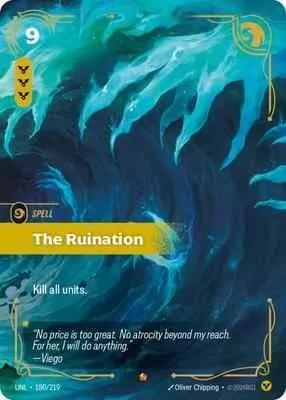 Riftbound: League of Legends Trading Card Game - Unleashed - The Ruination - Epic - Foil