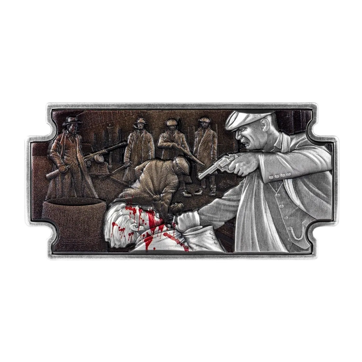 In Stock! 2023 Chad Peaky Blinders Razor Blade 1 oz .999 Silver Coin w/Copper Core