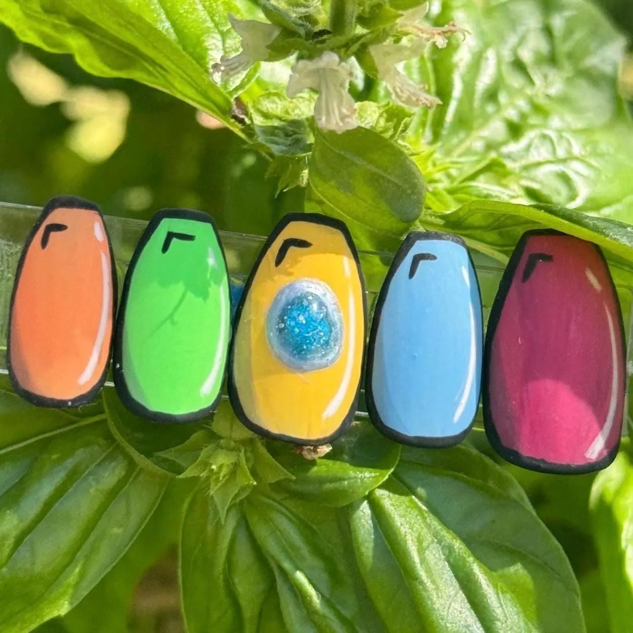 Rainbow Pop Art | Pride Series | Press-On Nail Set