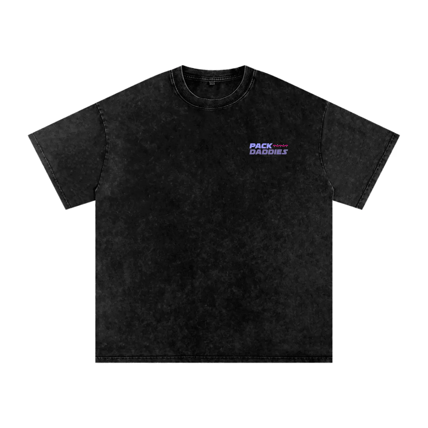 Pack Daddies Snow Washed Oversized Cotton T-Shirt