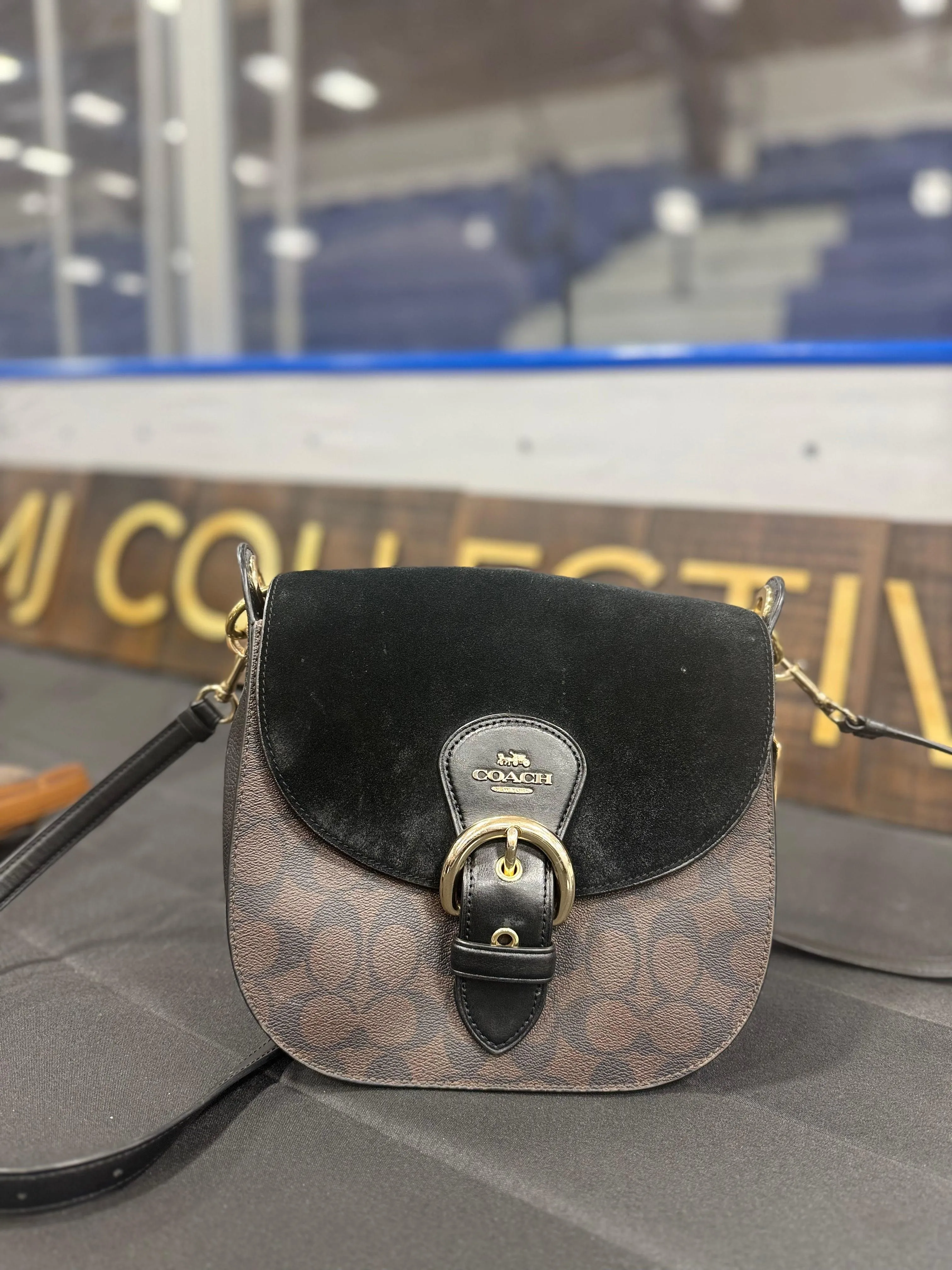 Coach Kleo Shoulder Bag 17- Coated cavas and suede