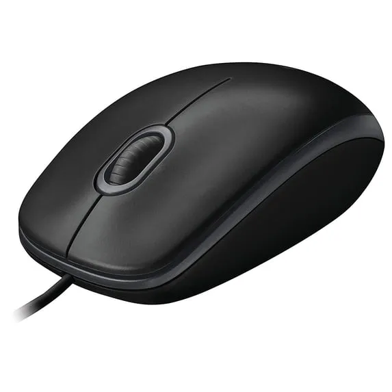 TM-0071 | (WN) Logitech B100 Optical USB Mouse, Black