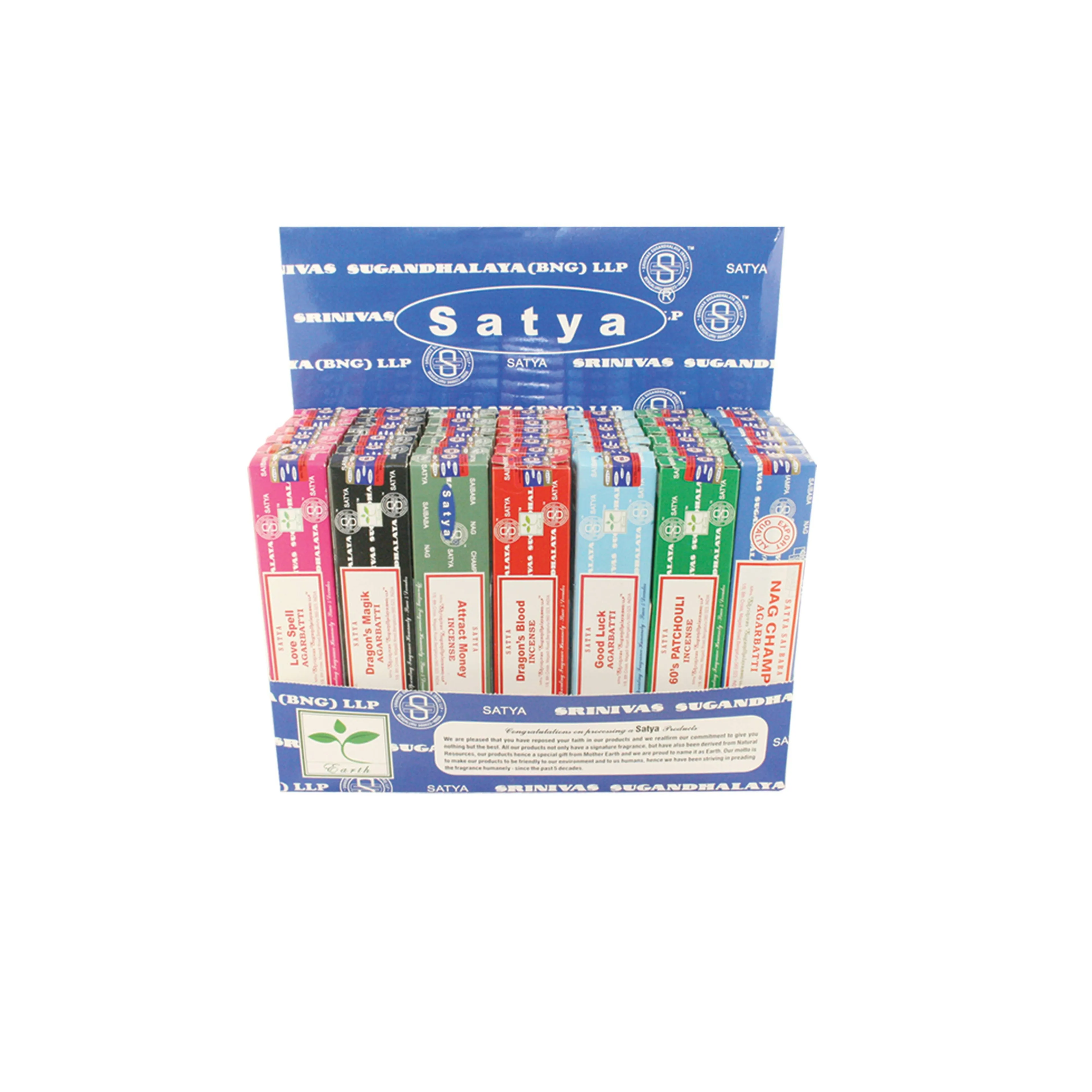 Assorted Incense Sticks - Satya Nag Champa