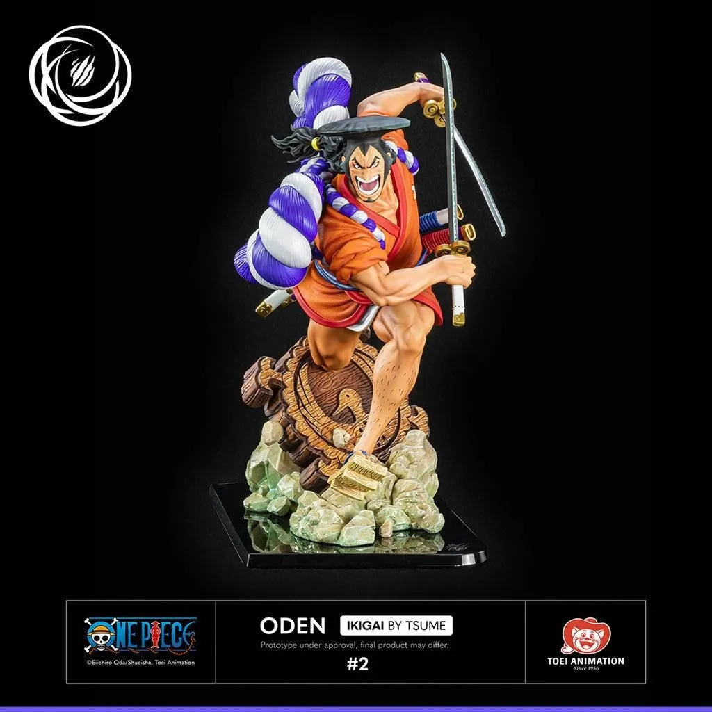 ONE PIECE – Figurine Kozuki Oden Ikigai Ultimate Edition by Tsume (Occasion)
