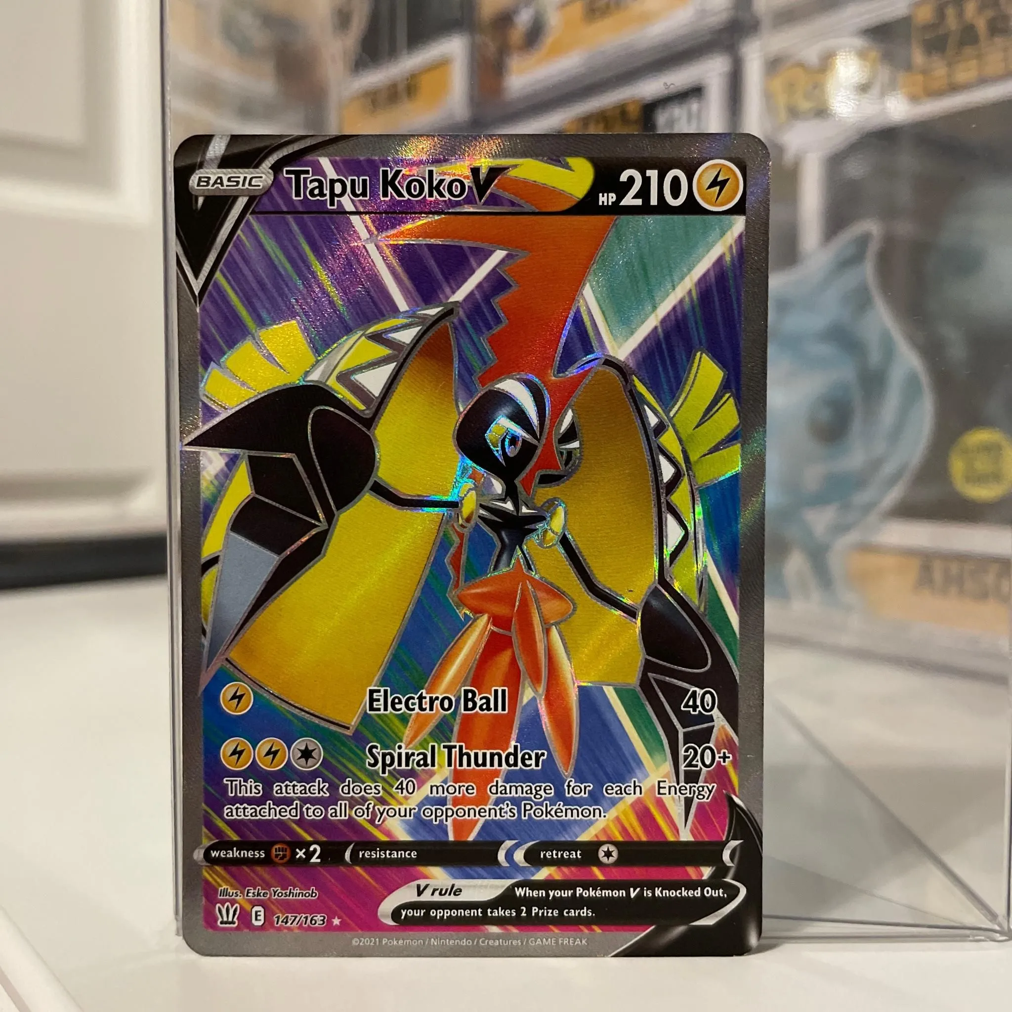 Product image for Tapu Koko V (Full Art) - Battle Styles