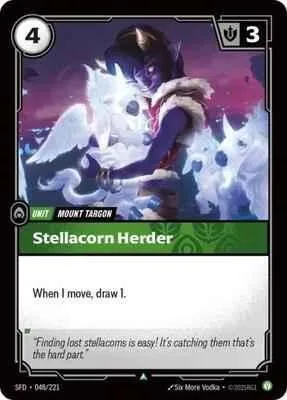 Riftbound: League of Legends Trading Card Game - Spiritforged - Stellacorn Herder - Uncommon - Normal