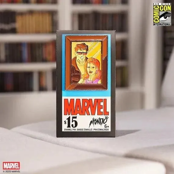 Cyclops & Jean Frame Marvel Mondo Pin SDCC 2025