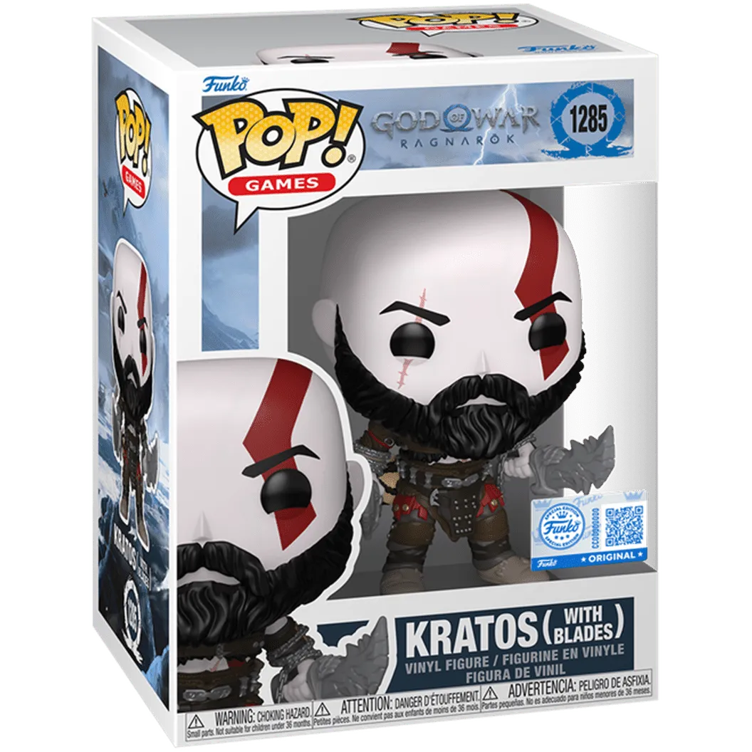 God Of War - Kratos With Blades - #1285 - Special Edition - Games - Funko Pop!