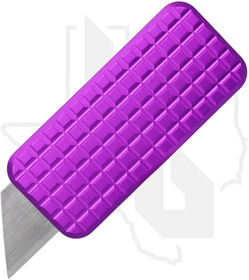 Rivery Manufacturing Zero ZERO-M-OTF-G-6061-CLC-PU - Purple Aluminum, Grenade Milling