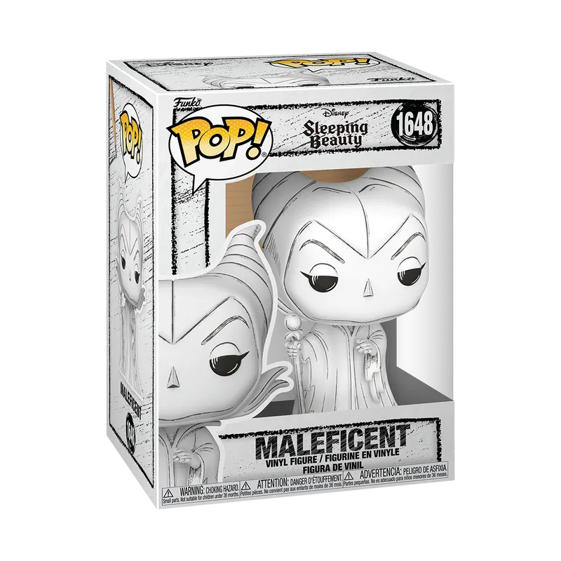 Funko Pop! Disney: Sleeping Beauty - Maleficent (Sketched Deco) #1648 Collectible Pop Vinyl Figure