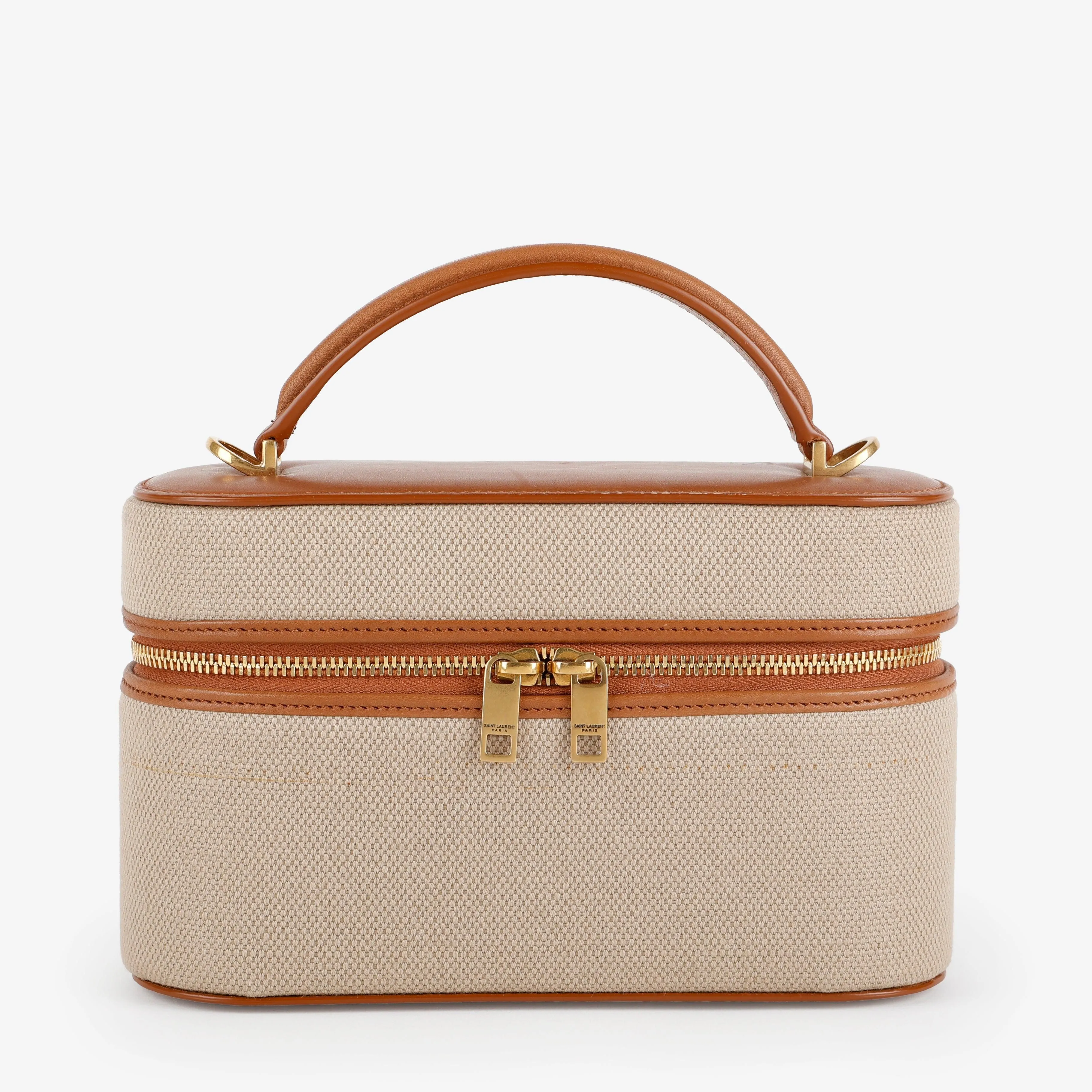 Gaby Vanity Bag, Desert Dust/Brick