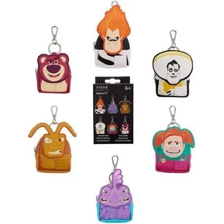 Disney Pixar Rivals Mystery Mini Backpack Keychain Charm