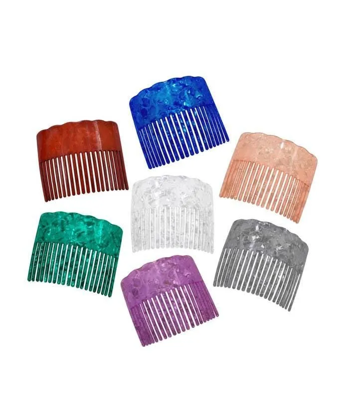 DK Hawaii - Faux Turtle Shell Plain Hair Comb