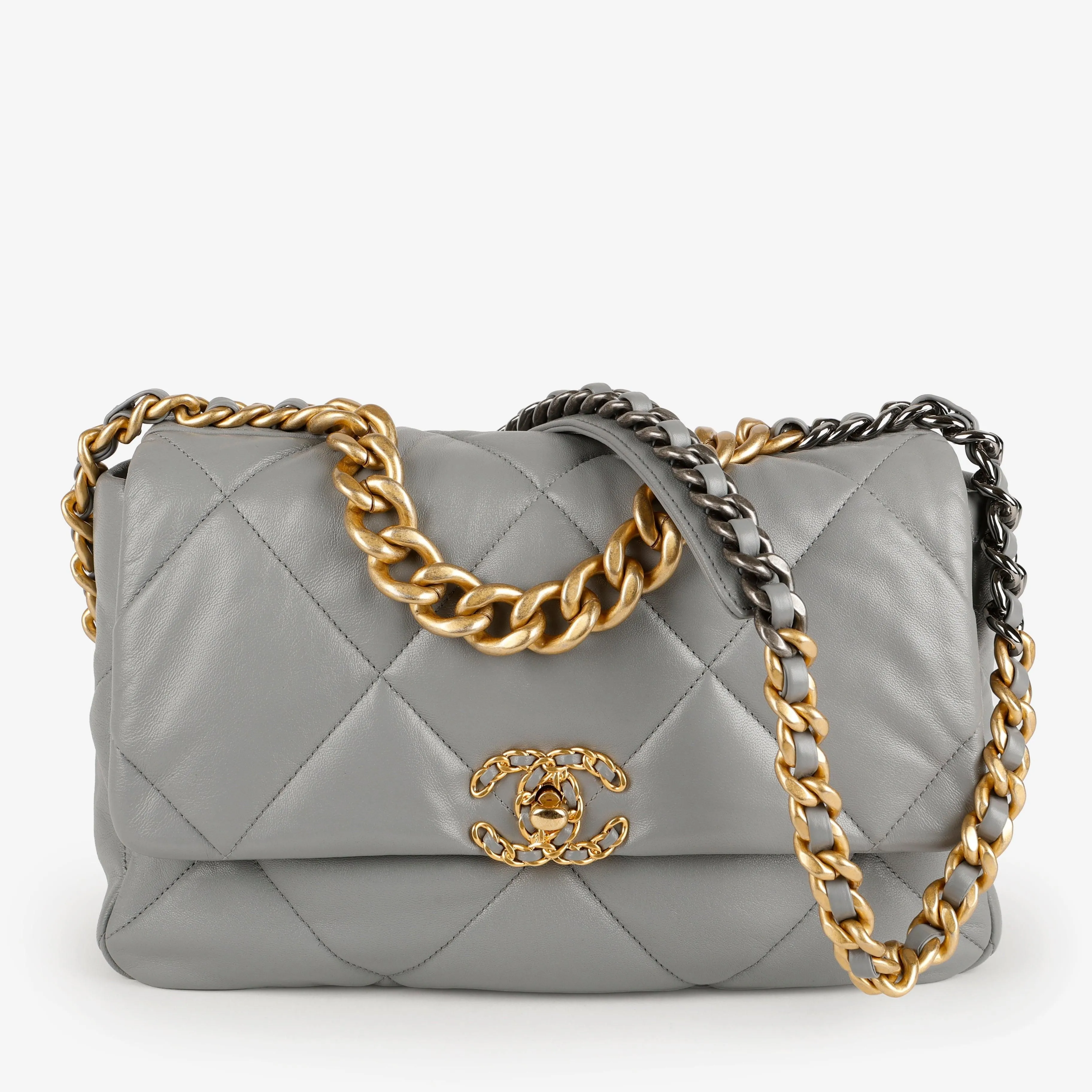 Large 19, Grey Goatskin