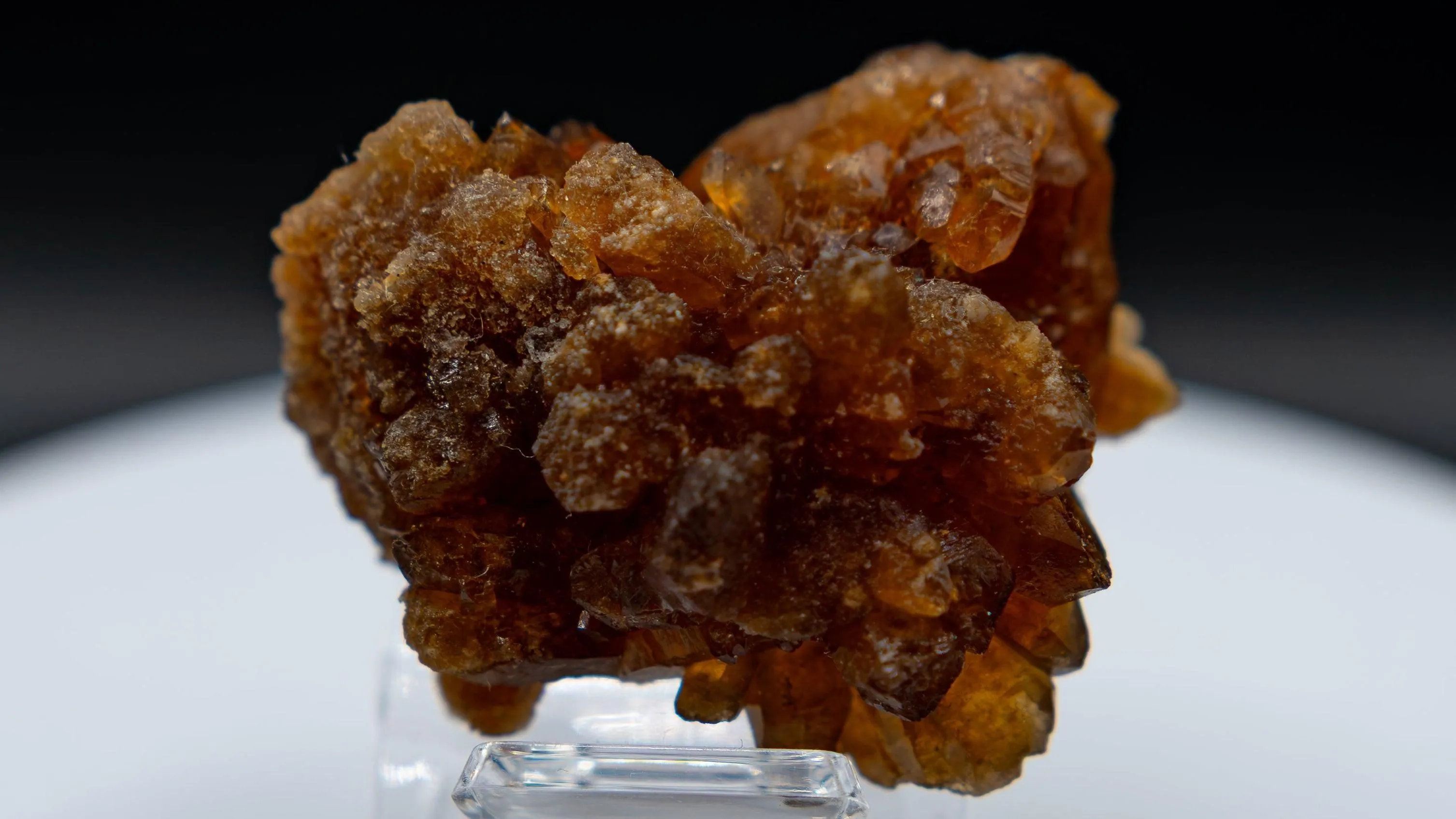 Red Quartz (Heat-Treated Citrine) Cluster – Miniature/Thumbnail