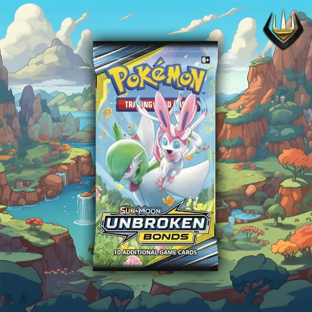 Unbroken Bonds Pokemon Booster Pack [Random Art]
