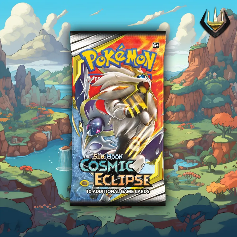 Cosmic Eclipse Pokemon Booster Pack [Random Art]