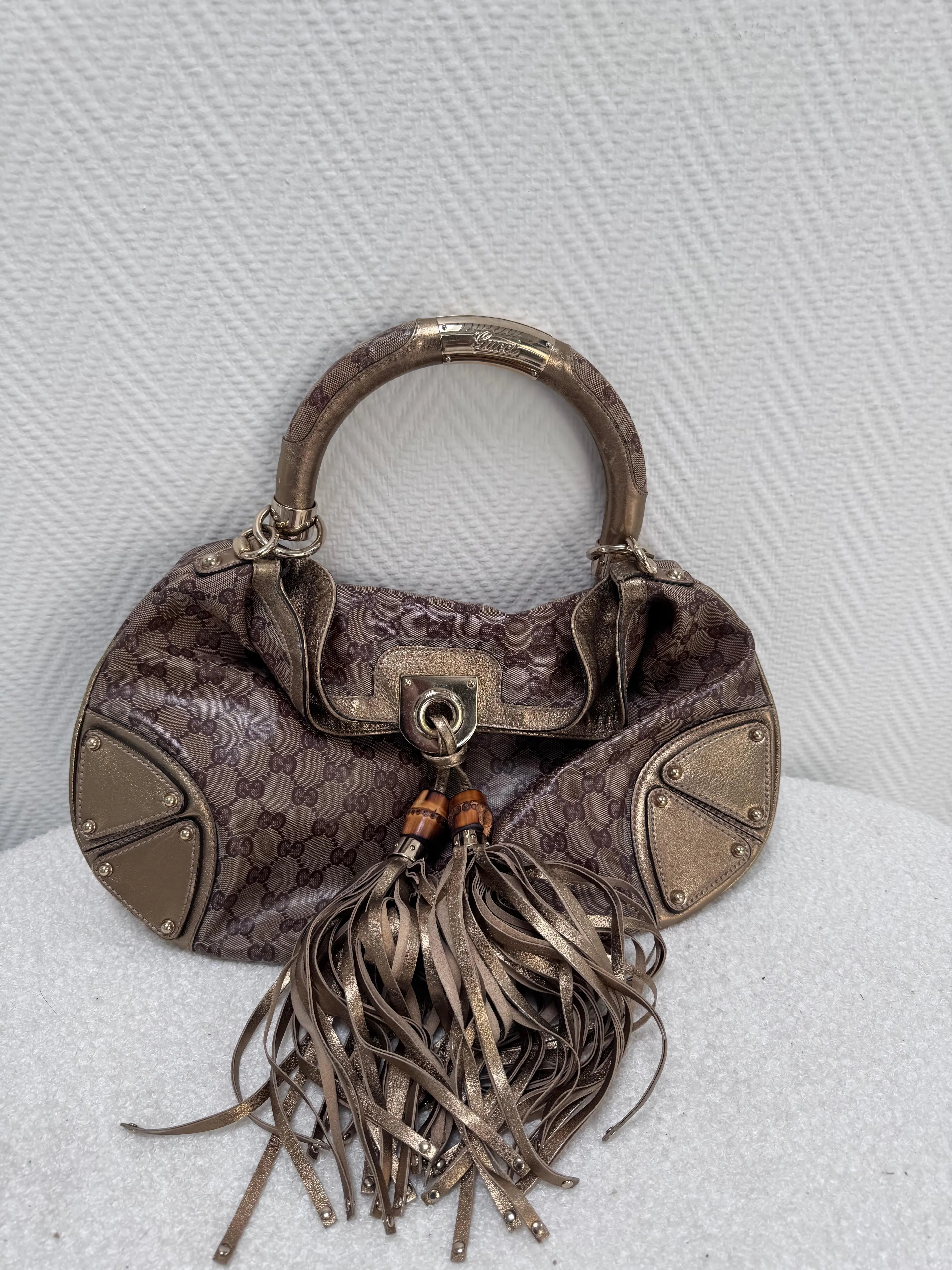 Gucci Indy Babouska Hobo Bag