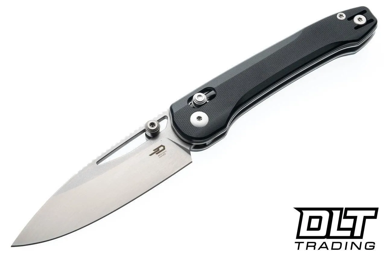 Bestech Knives Cobber - Black G-10 - Stonewashed 14C28N Blade