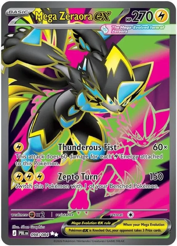 Mega Zeraora ex 098/084