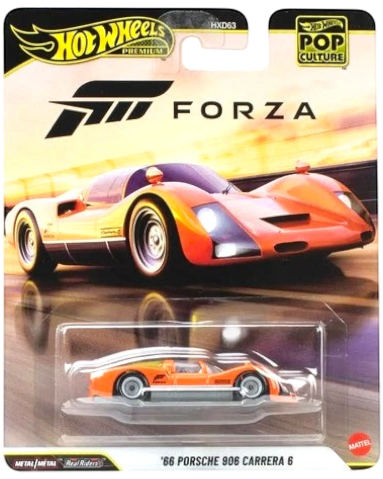 Scratch & Dent Hot Wheels Forza Porsche 906 Carrera 6 1:64 Die-Cast Pop Culture