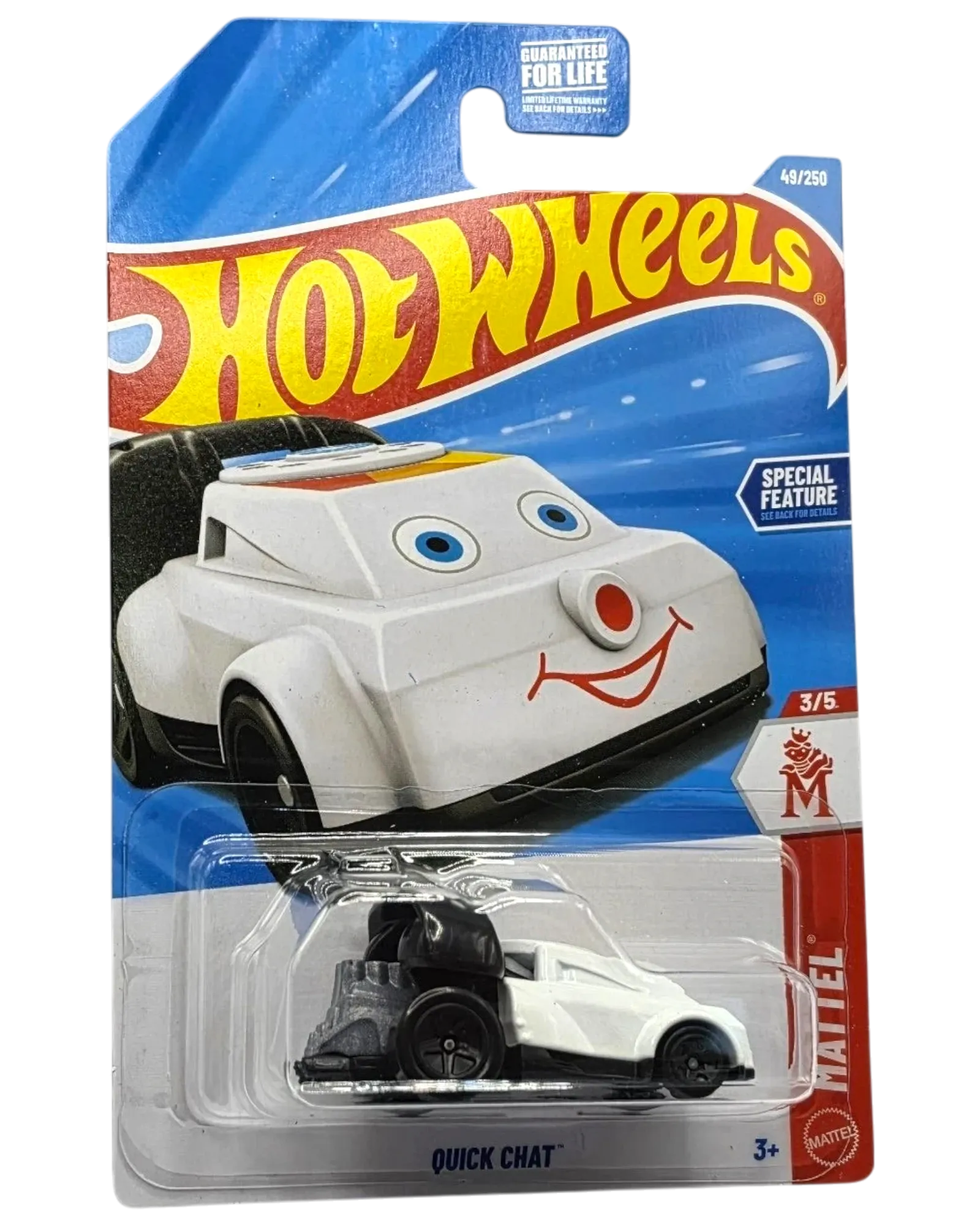 Scratch & Dent Hot Wheels Quick Chat 1:64 Die-Cast – Mattel #3/5 #49/250