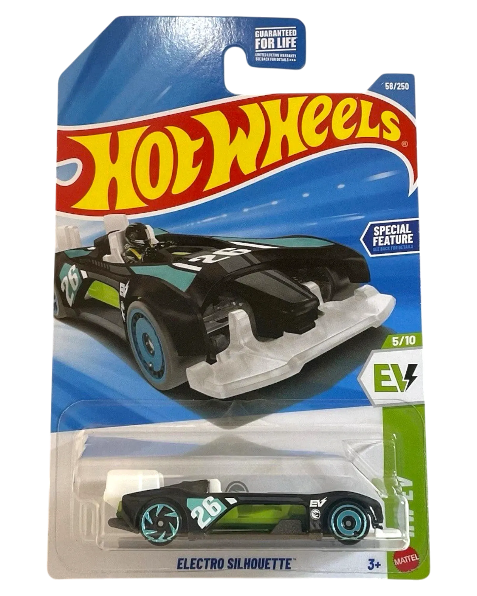 Scratch & Dent Hot Wheels TH Electro Silhouette Die-Cast – HW EV #5/10 #58/250