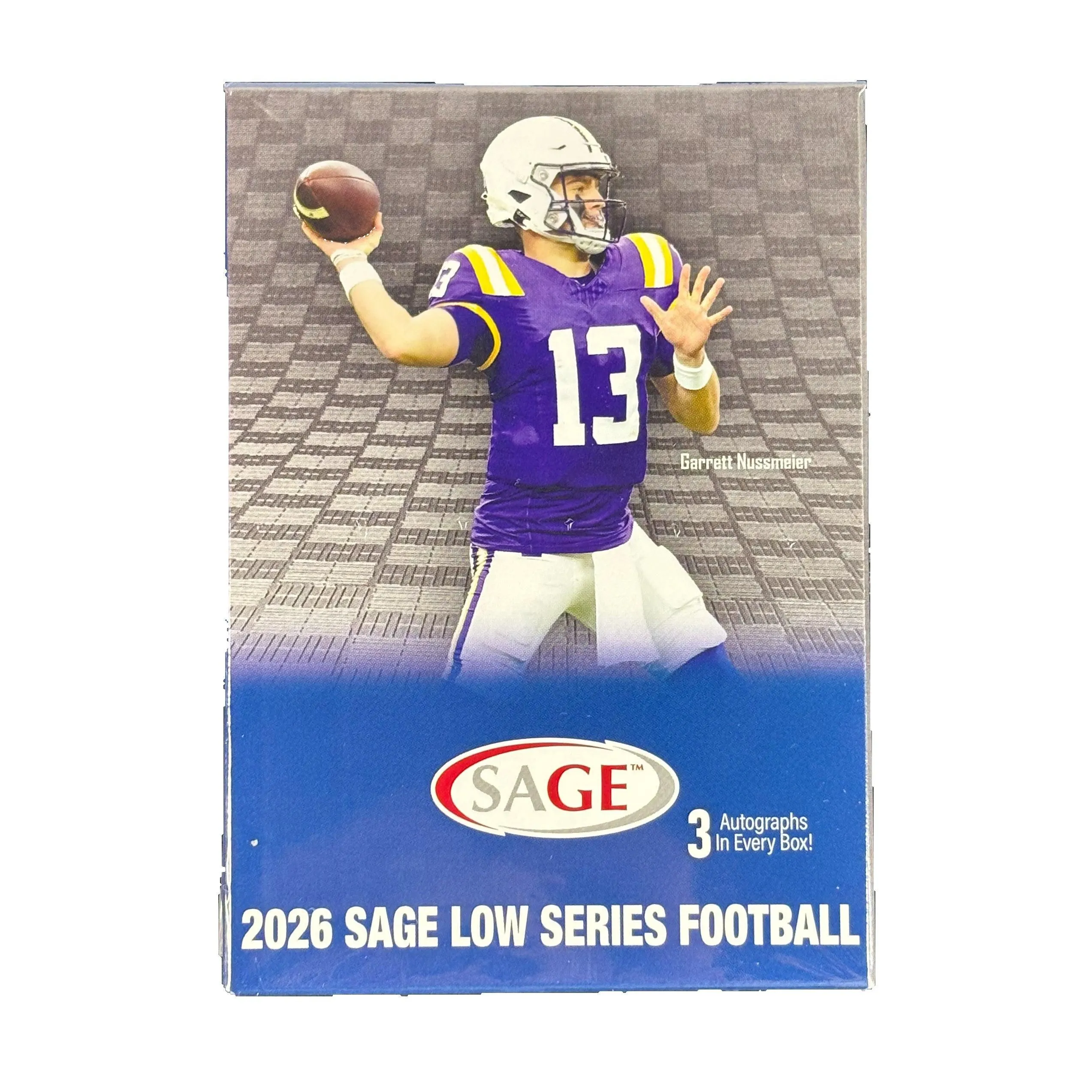 2026 Sage Low Series Football Blaster Box (3 Autos)