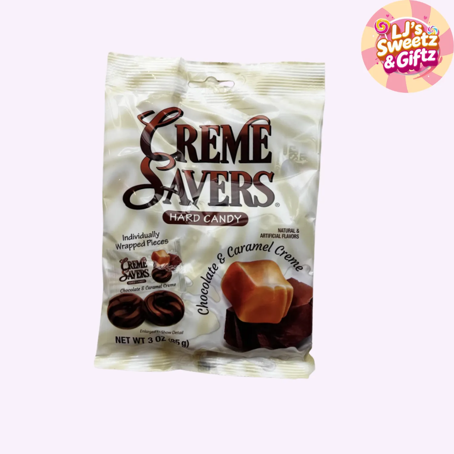 CREME SAVERS CHOCOLATE & CARAMEL (USA)
