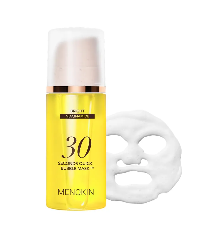 MENOKIN 30 Seconds Quick Bubble Mask BRIGHT Niacinamide 95ml