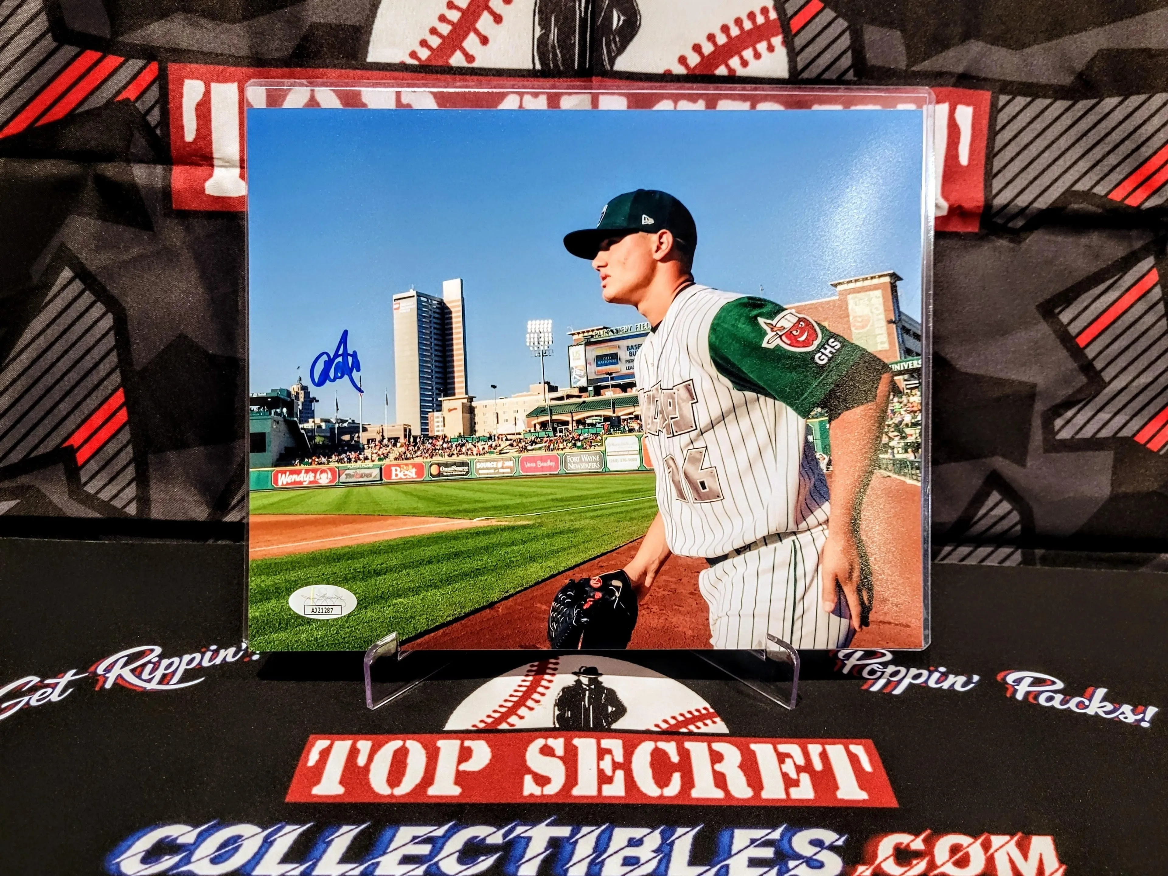 Adrian Morejon Padres El Paso MiLB 8x10 Photo Auto/Signed - JSA