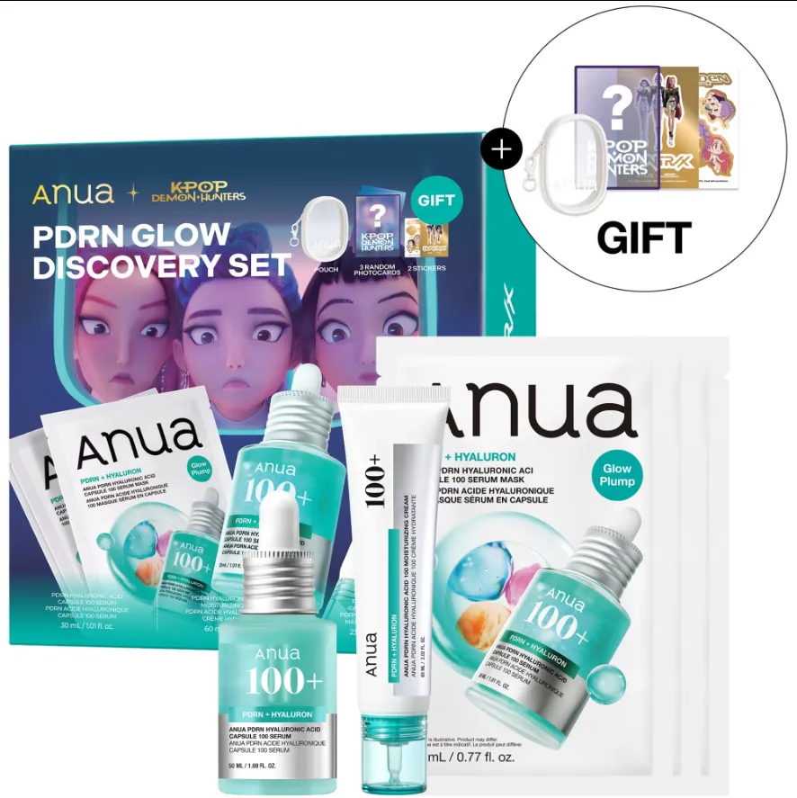 Anua Kpop PDRN Glow Discovery Set