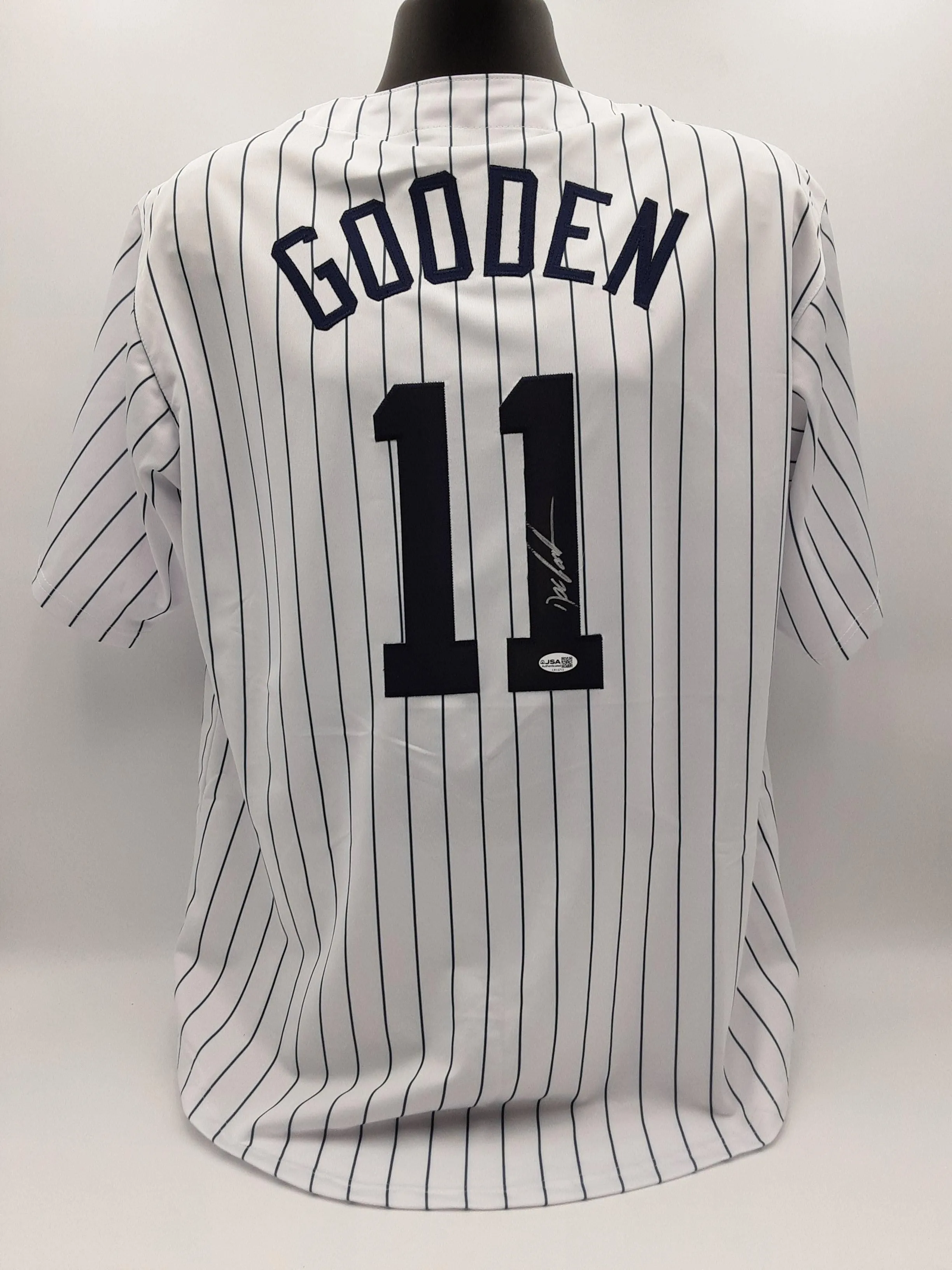 Dwight "Doc" Gooden Authentic Signed Pro Style Jersey Autographed JSA R2