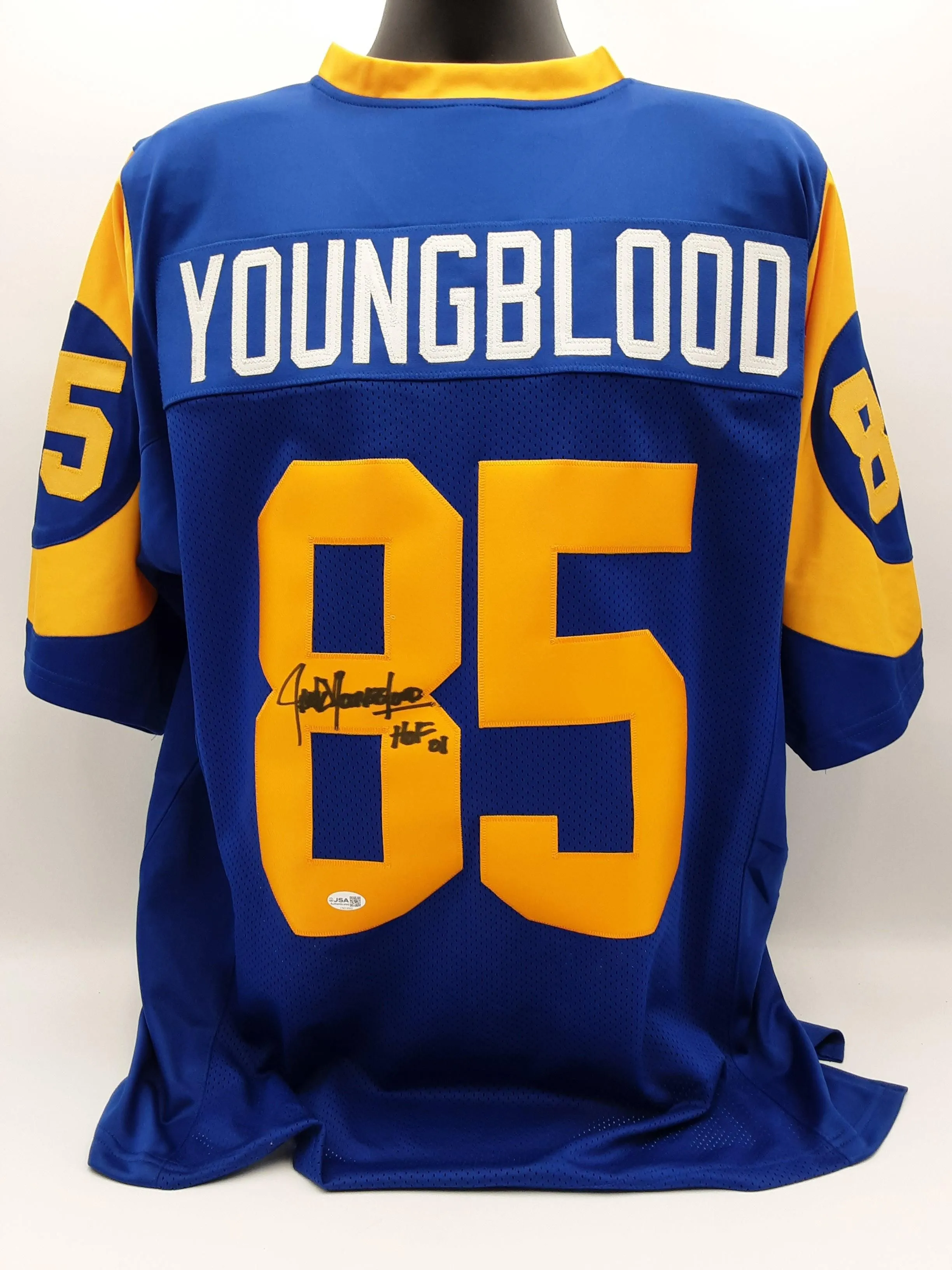 Jack Youngblood Authentic Signed Pro Style Jersey Autographed JSA R2