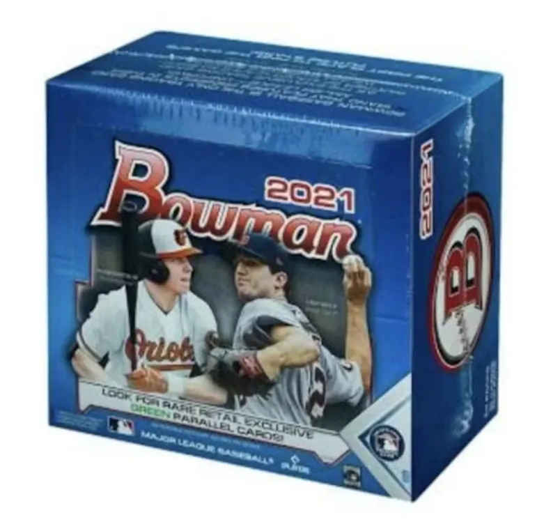 2021 Bowman Baseball Retail Box