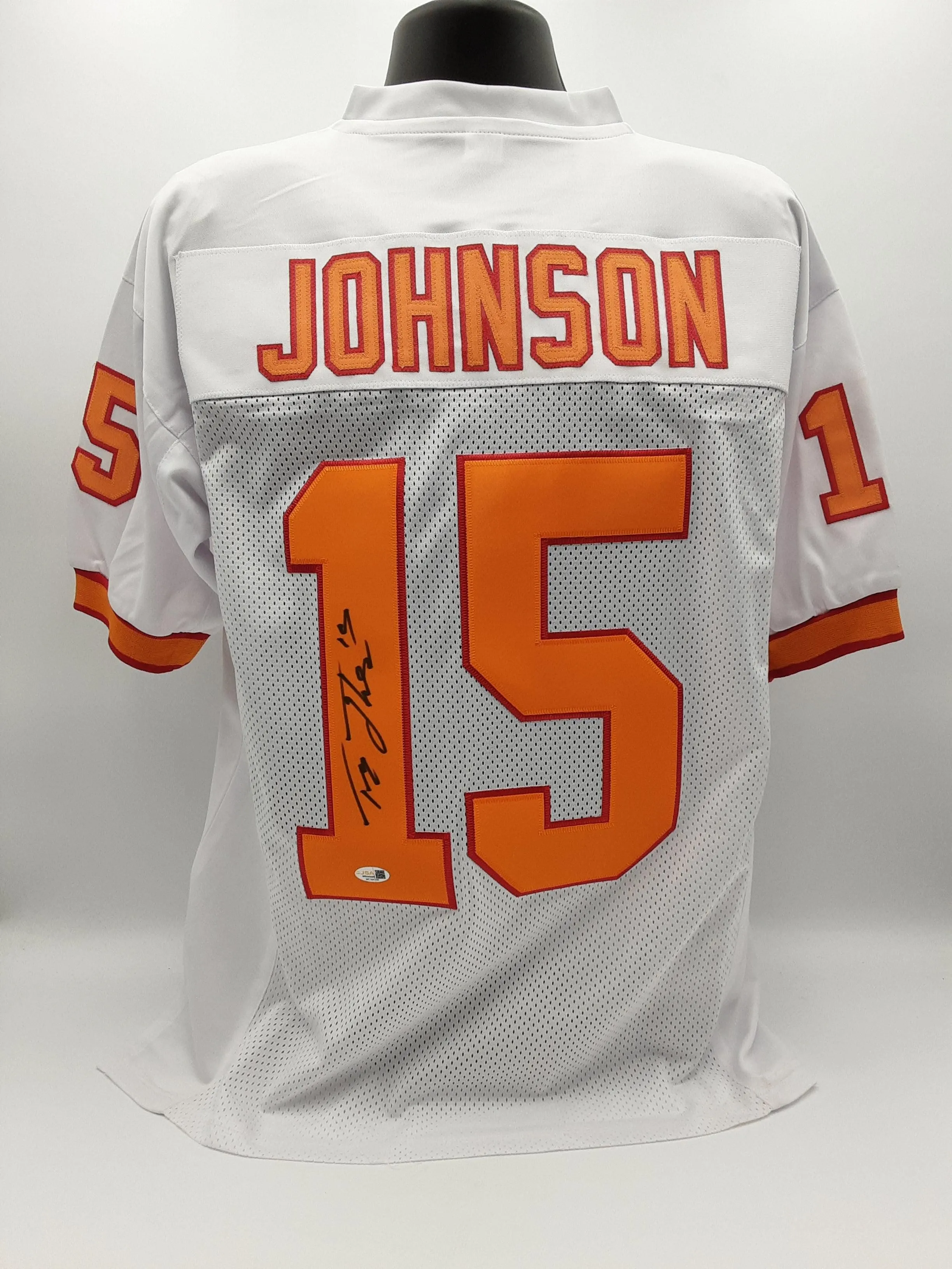 Tez Johnson Authentic Signed Pro Style Jersey Autographed JSA R2