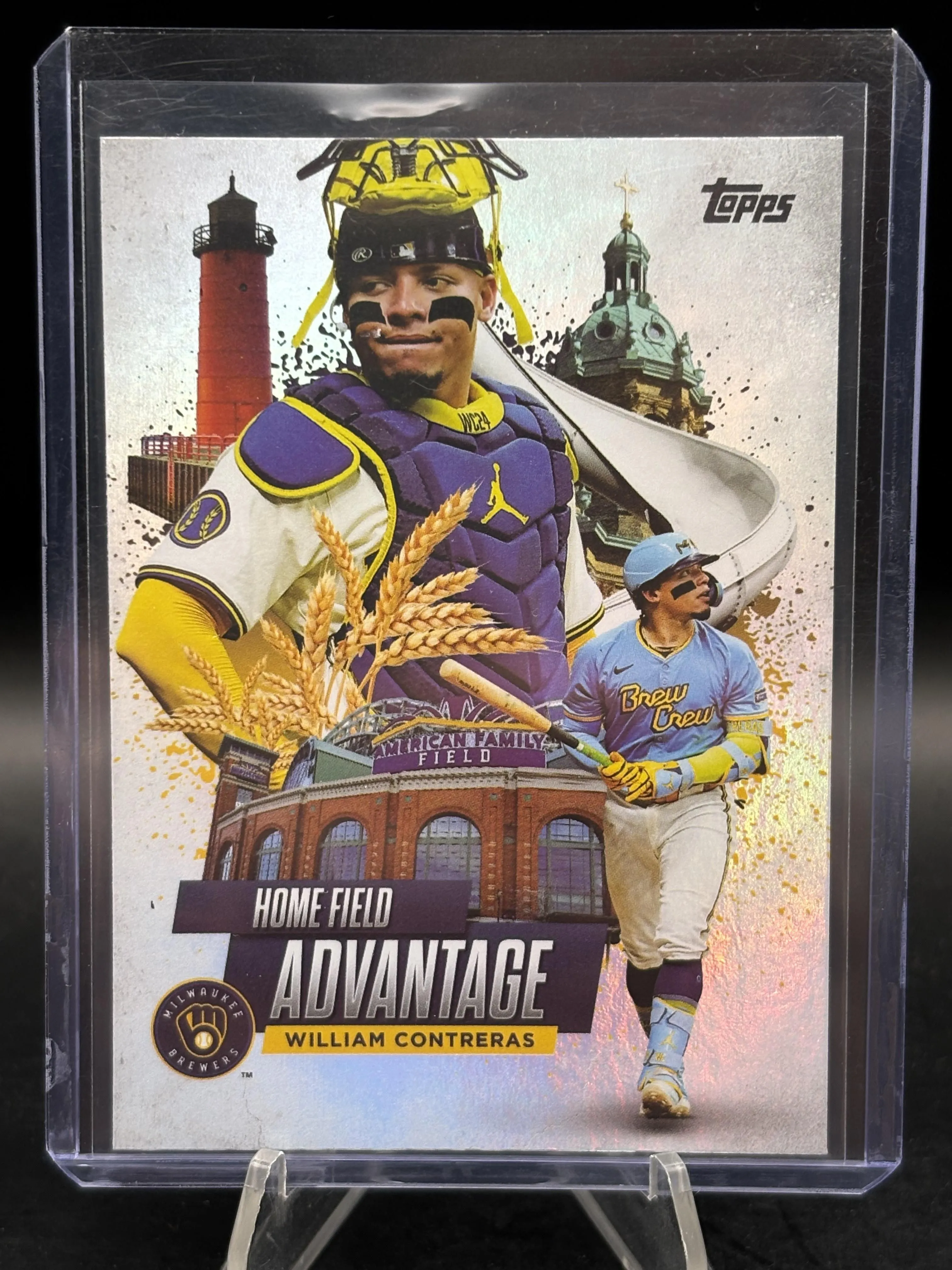 2025 Topps #HA-30 William Contreras Home Field Advantage