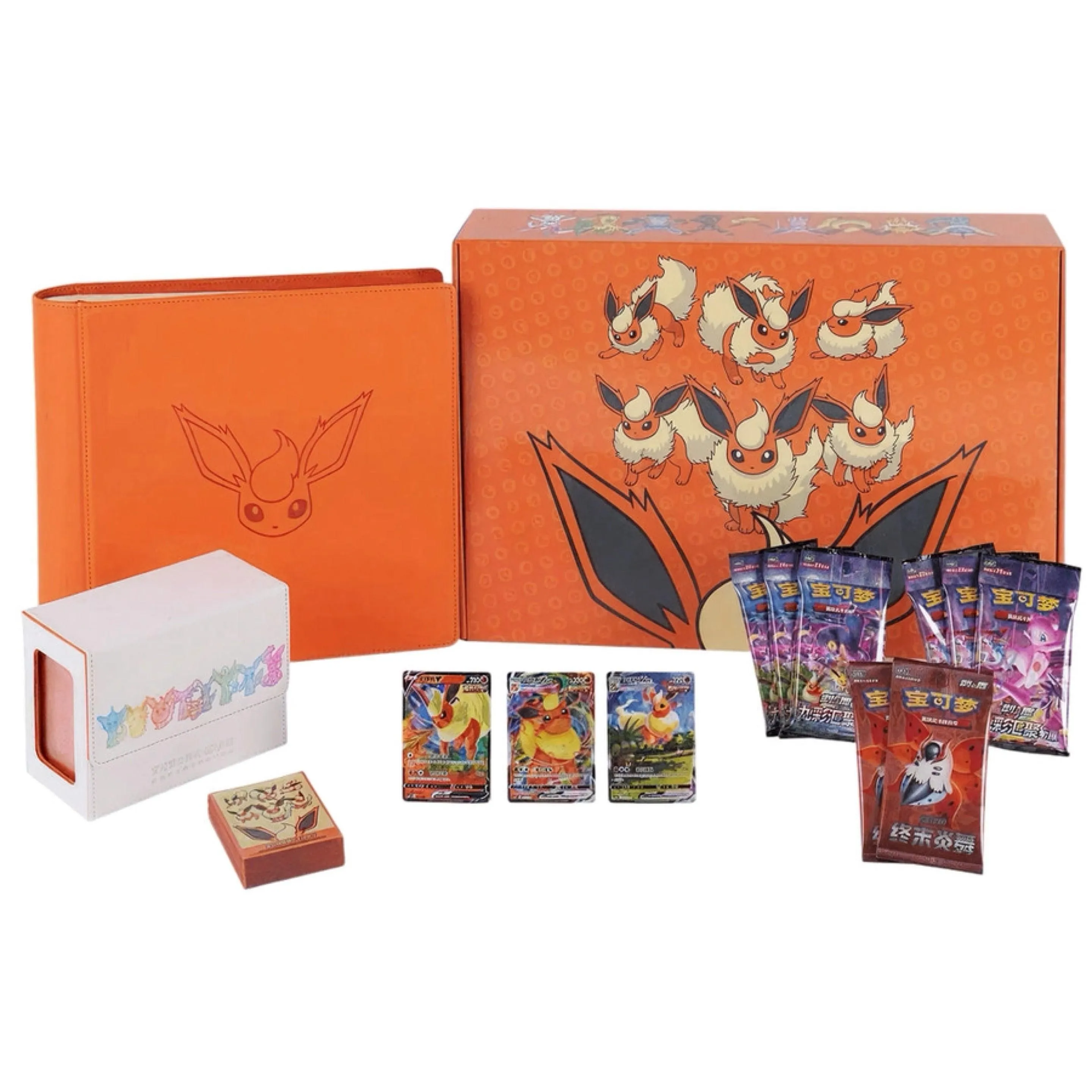 Flareon - Eevee Evolution Premium Gift Box - Simplified Chinese