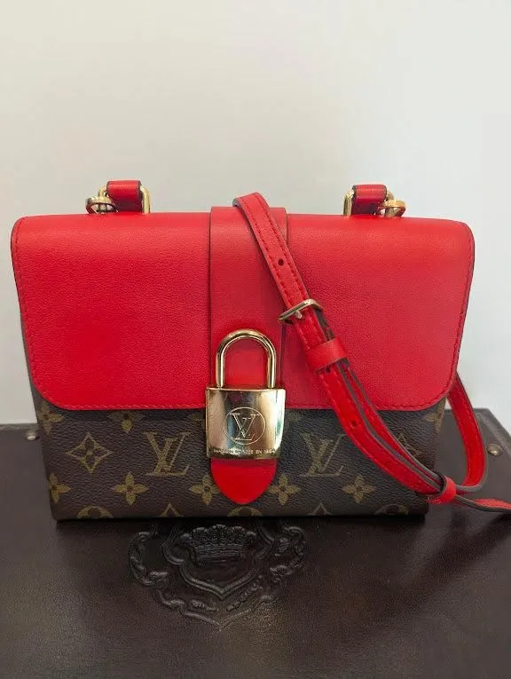 Louis Vuitton Locky BB Monogram Coquelicot