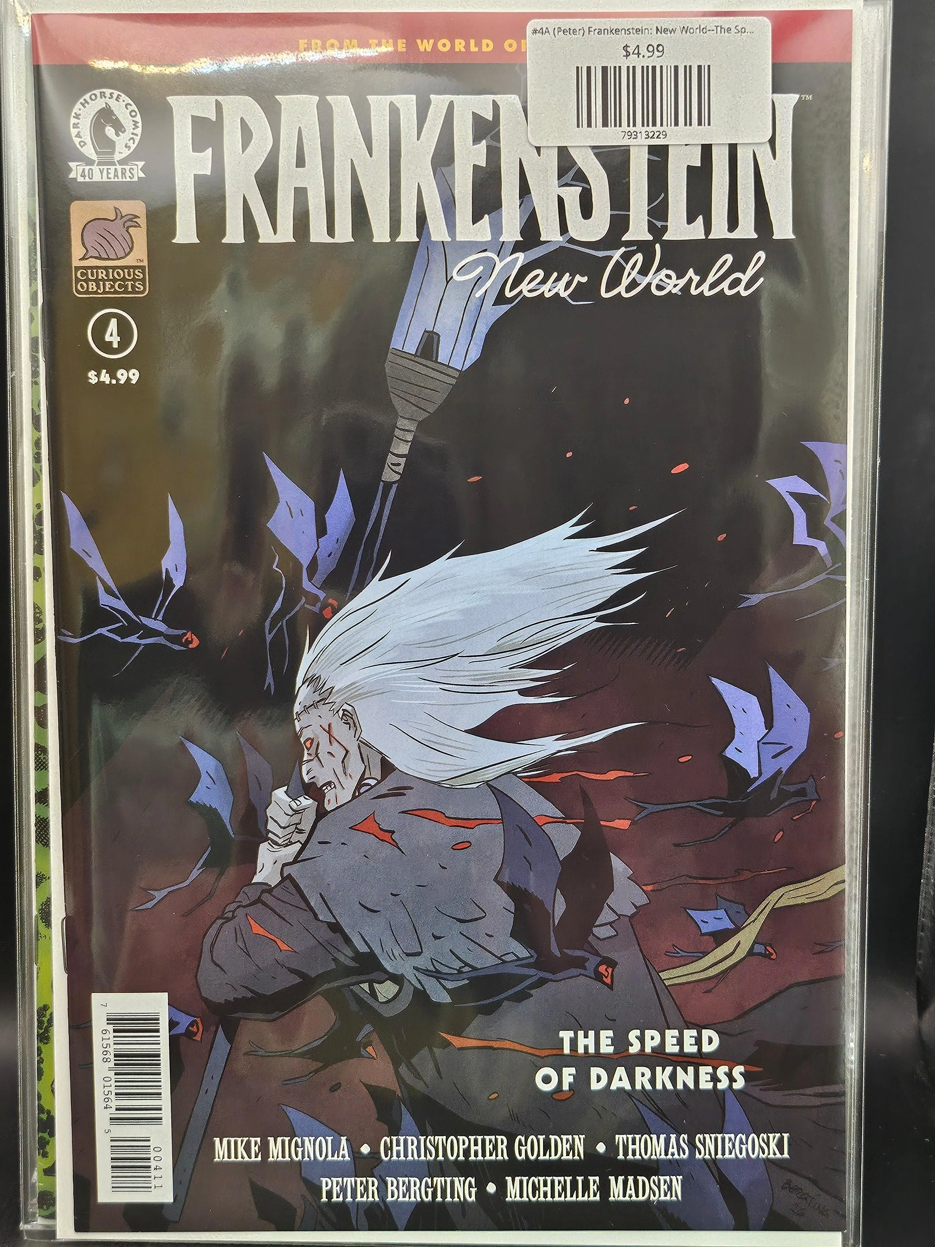 #4A (Peter) Frankenstein: New World--The Speed of Darkness (Peter Bergting)